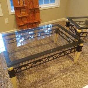 Glass tables